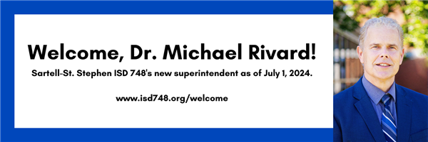 Welcome Superintendent Rivard